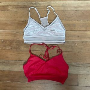 ALO Yoga Lavish Bras (2) size M